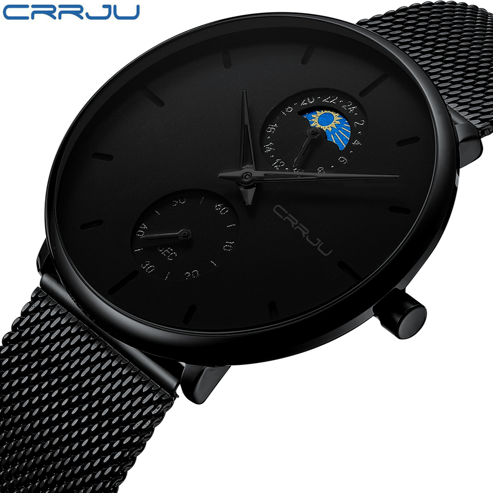 Luxury Watch Investment - CRRJU, relógio de pulso masculino de