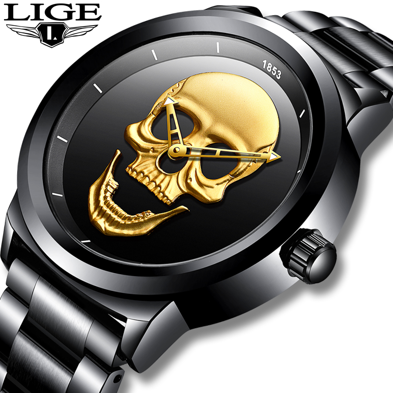 LIGE Esporte Mens Relógios Top - Luxury Watch Maker avaliação e preço
