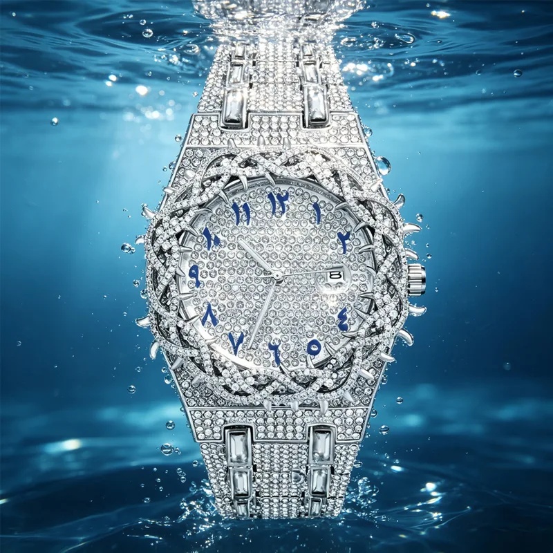 Relógio de quartzo masculino c - Luxury Watch Iceberg avaliação e preço