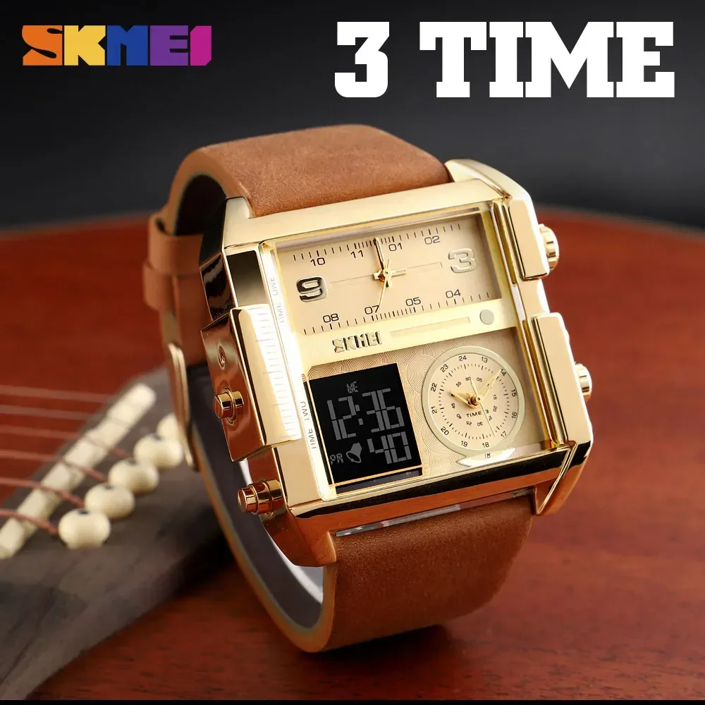 Skmei masculino movimento de q - Luxury Watch Maker avaliação e preço